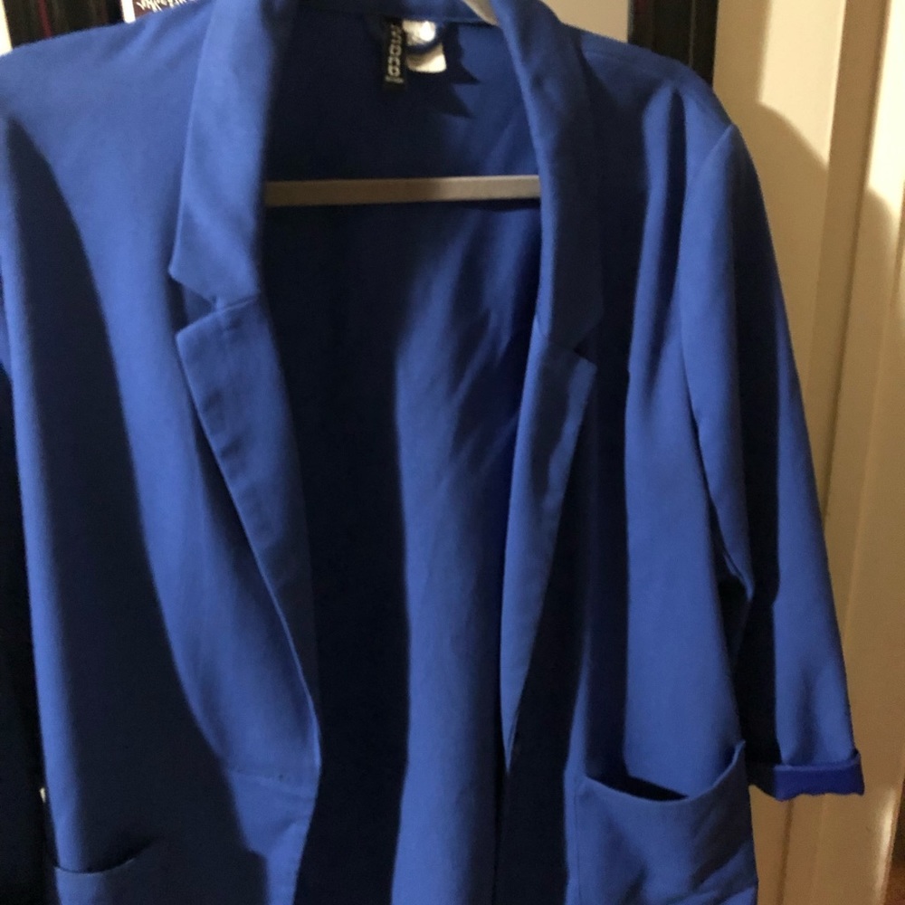 Royal blue blazer
